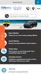 Mobile Screenshot of hondanorth.net